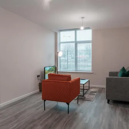 Modern 2 Bed Apartment In Manchester - Sleeps 4 Extérieur photo