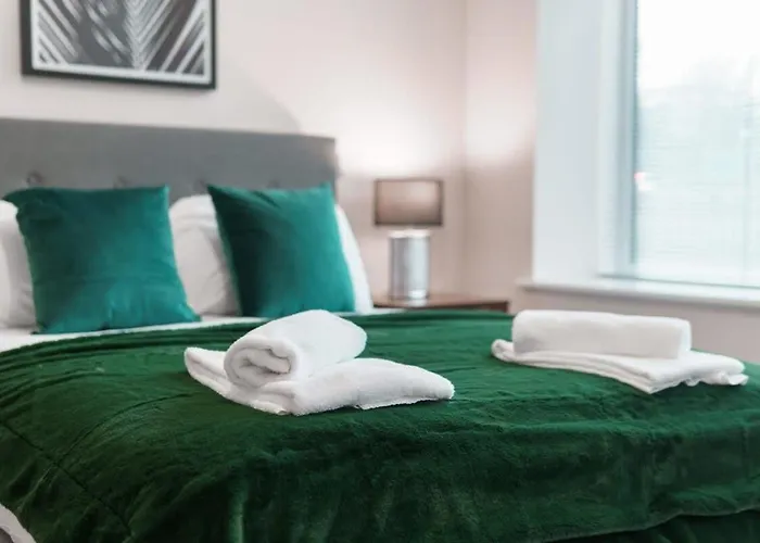 Modern 2 Bed Apartment In Manchester - Sleeps 4